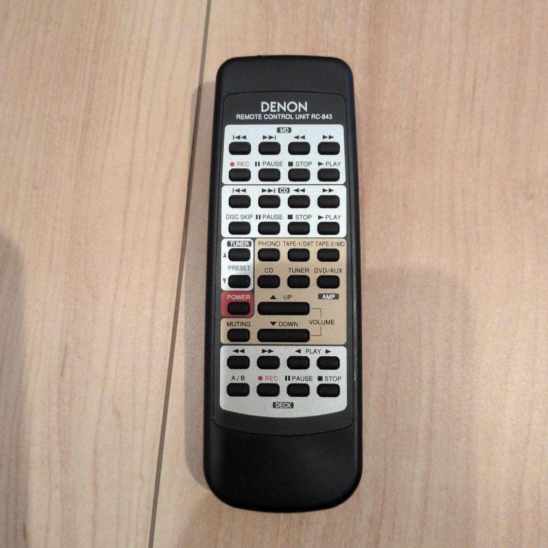 DENON PMA-390Ⅳ プリメインアンプ　シルバー説明書あり