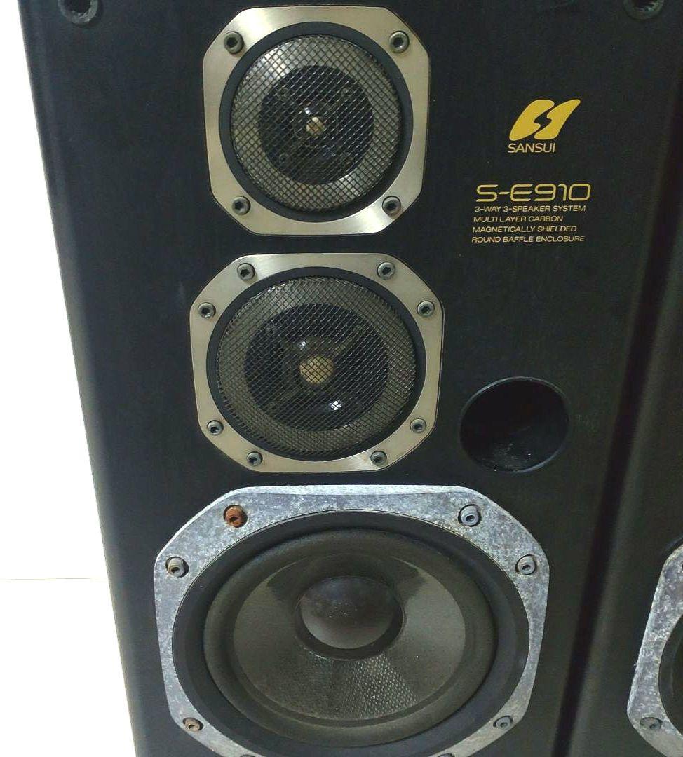 SANSUIスピーカー S-E910 3WAY