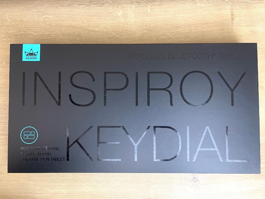 Inspiroy Keydial KD200 ペンタブレット 板タブ 筆圧感知