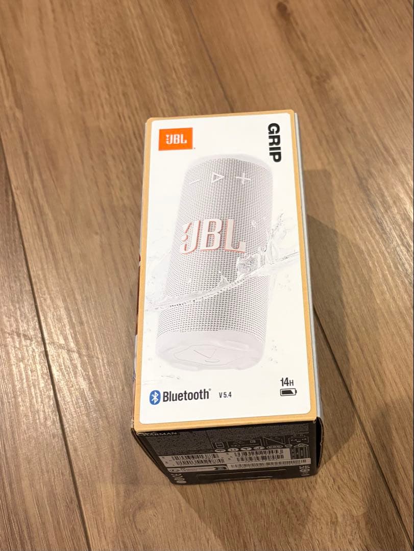 【新品未使用】JBL GRIP ワイヤレススピーカー ホワイト 防水