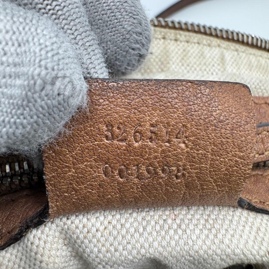 グッチ インターロッキング レザー 2way ハンドバッグ ショルダーバッグ