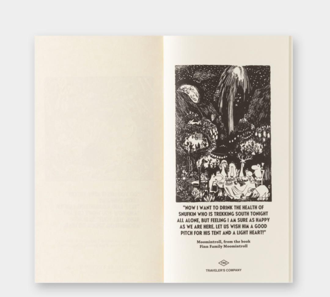 新品未使用品　トラベラーズノート 限定セット MOOMIN ムーミン一家