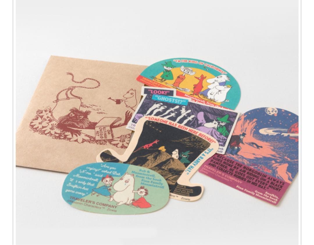 新品未使用品　トラベラーズノート 限定セット MOOMIN ムーミン一家