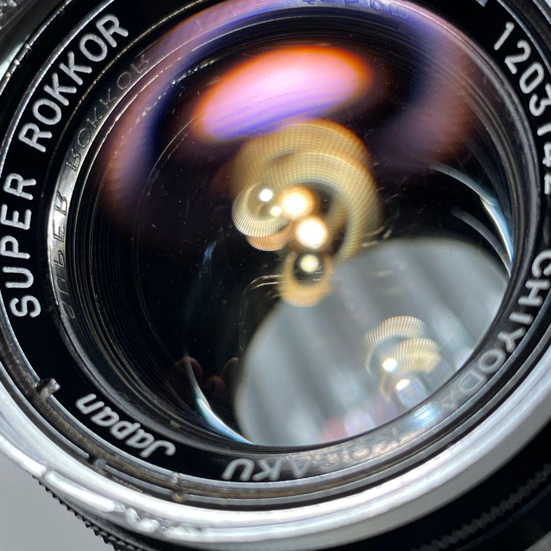 レンズ(単焦点) MINOLTA SUPER ROKKOR 5cm f1.8 L39