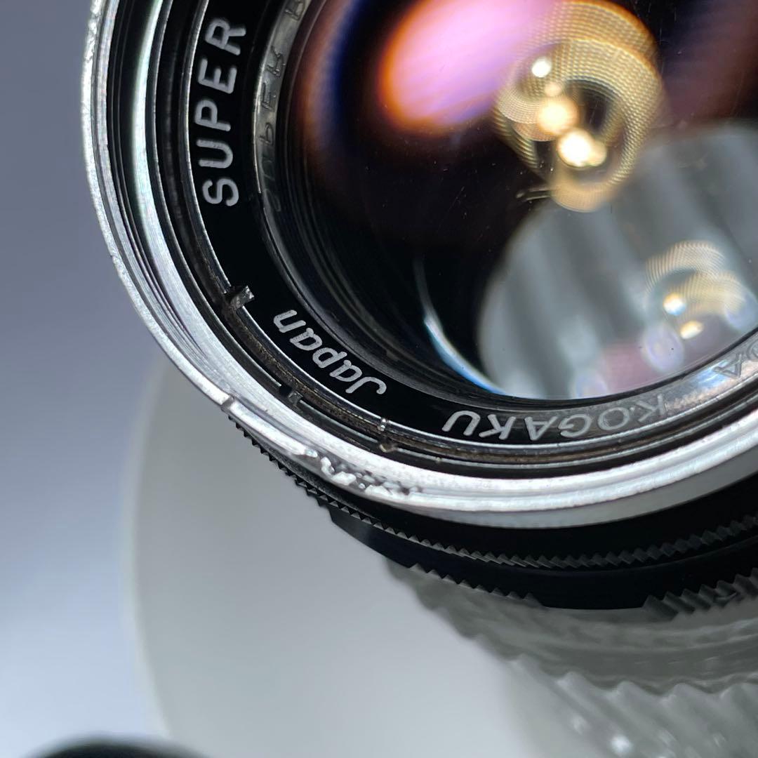 レンズ(単焦点) MINOLTA SUPER ROKKOR 5cm f1.8 L39