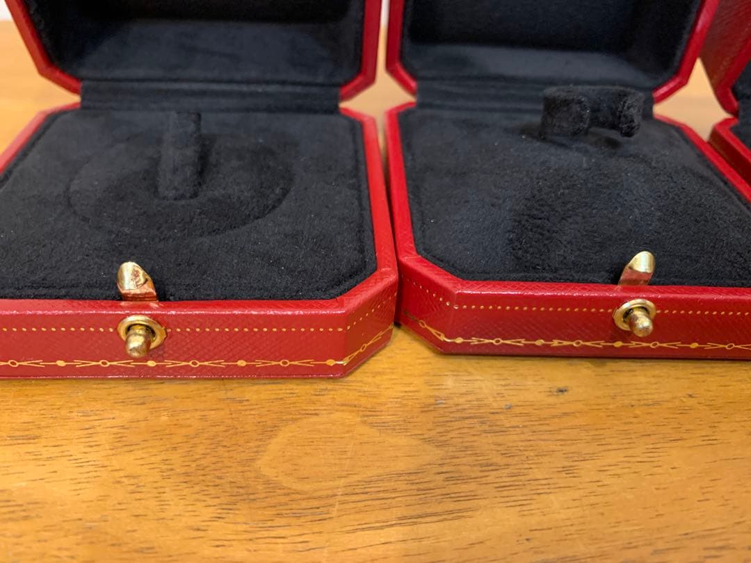 N0916-16★Cartier ジュエリーボックス 3個セット