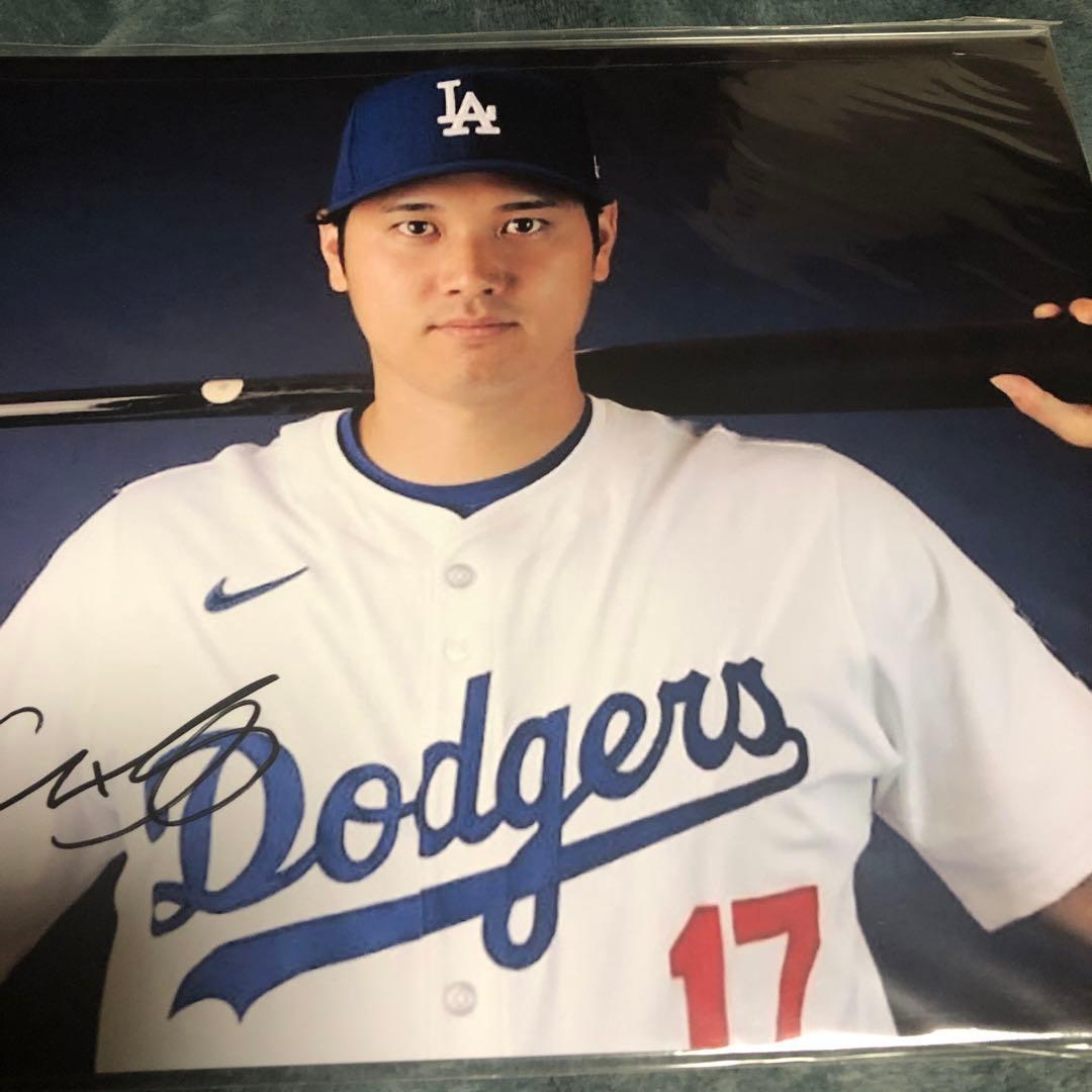 大谷翔平直筆サインフォト