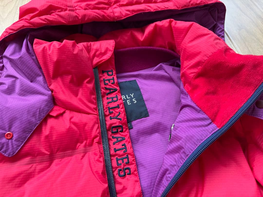 パーリーゲイツ　ピンク　ダウンジャケット　サイズ0