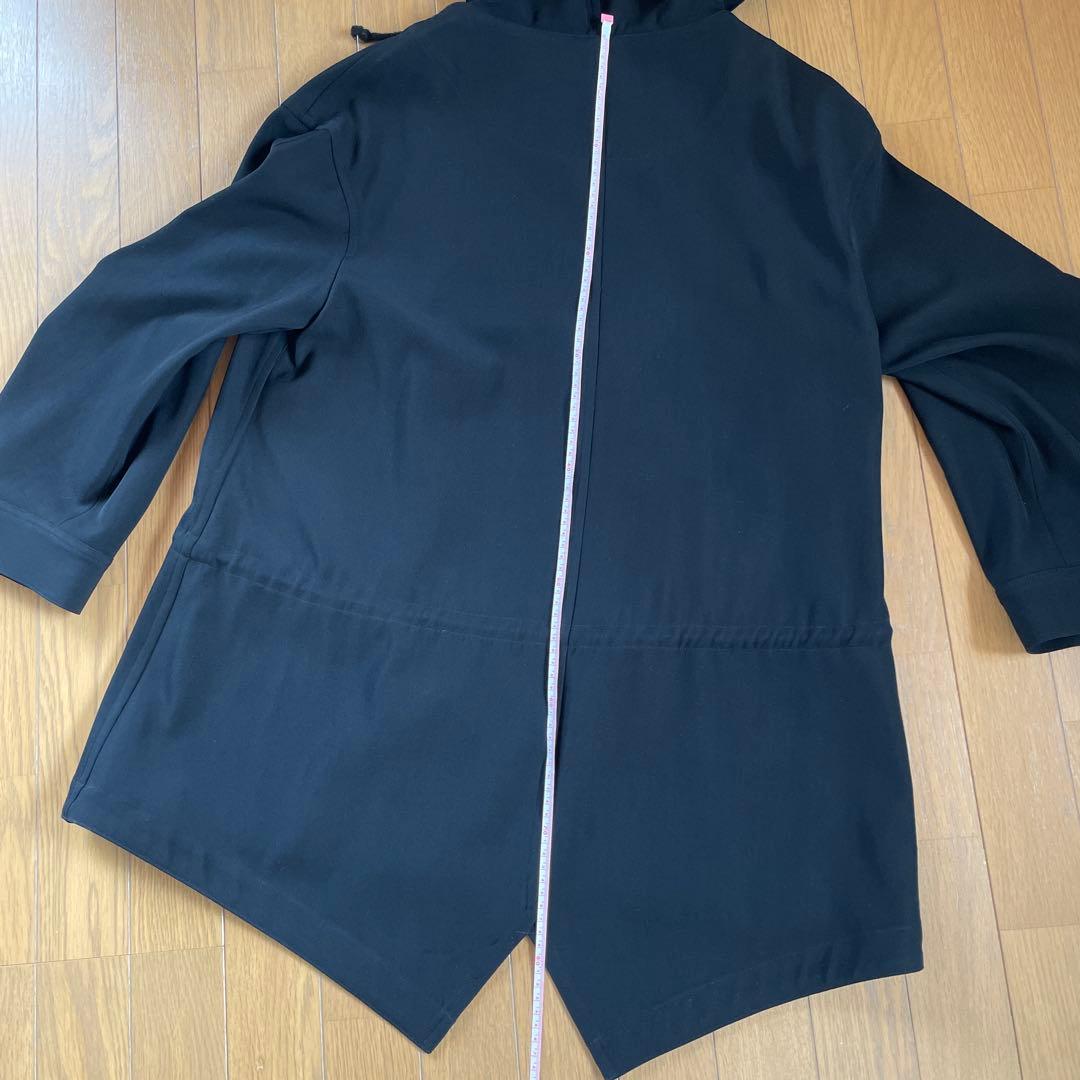 LIMI ヨウジヤマモト　ダブルジップコート　オーバーコート　フーディ