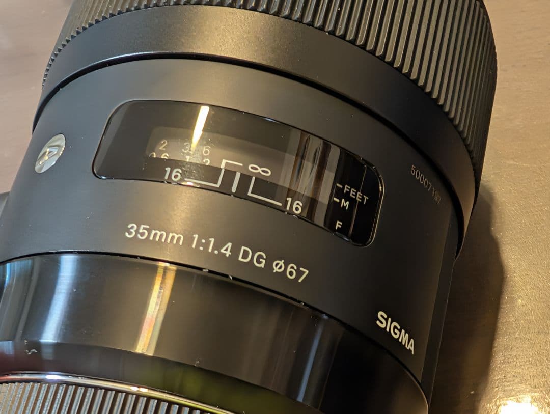 レンズ(単焦点) SIGMA Art 35mm F1.4 DG HSM