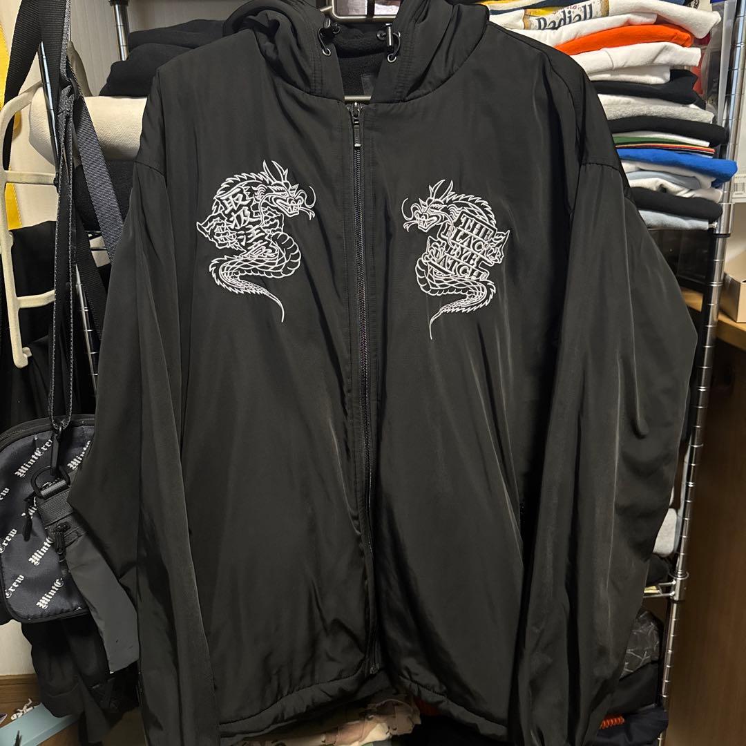 BlackEyePatch ナイロンジャケット 黒 Lサイズ