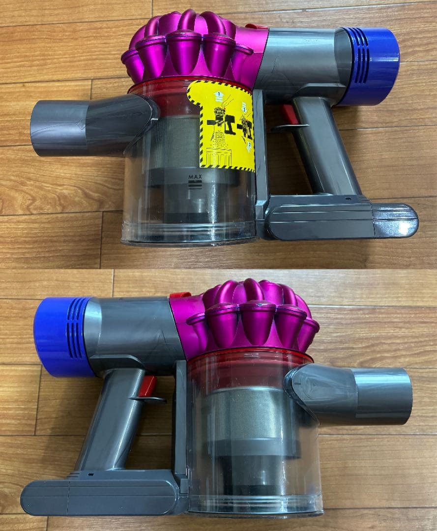 【美品】ダイソン dyson V7 fluffy 【新品】バッテリー36分