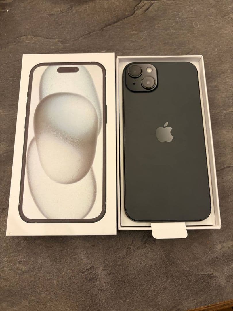 即日発送【美品】iPhone15plus 128GB ブラック