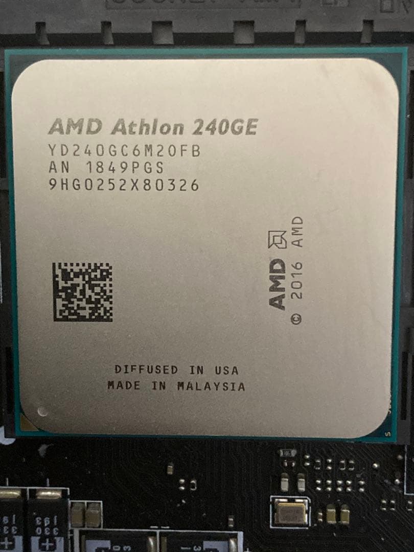 B450I GAMING PLUS AC Athlon 240GE メモリおまけ
