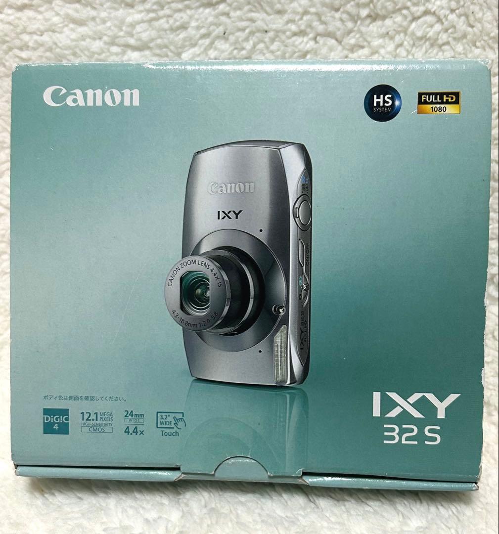 美品　キャノン　Canon IXY 32S コンパクトデジタルカメラ　シルバー