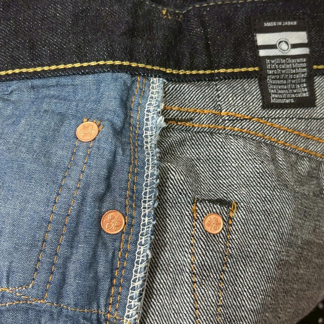 【新品未使用】 桃太郎ジーンズ MXJE3203 出陣スリムストレート 31