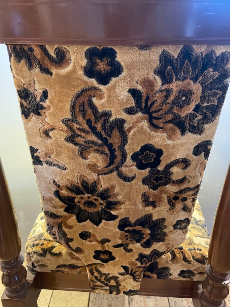 徳田家具 ロマネスク　デスクチェア　昭和レトロ　家具　イス　椅子　インテリア