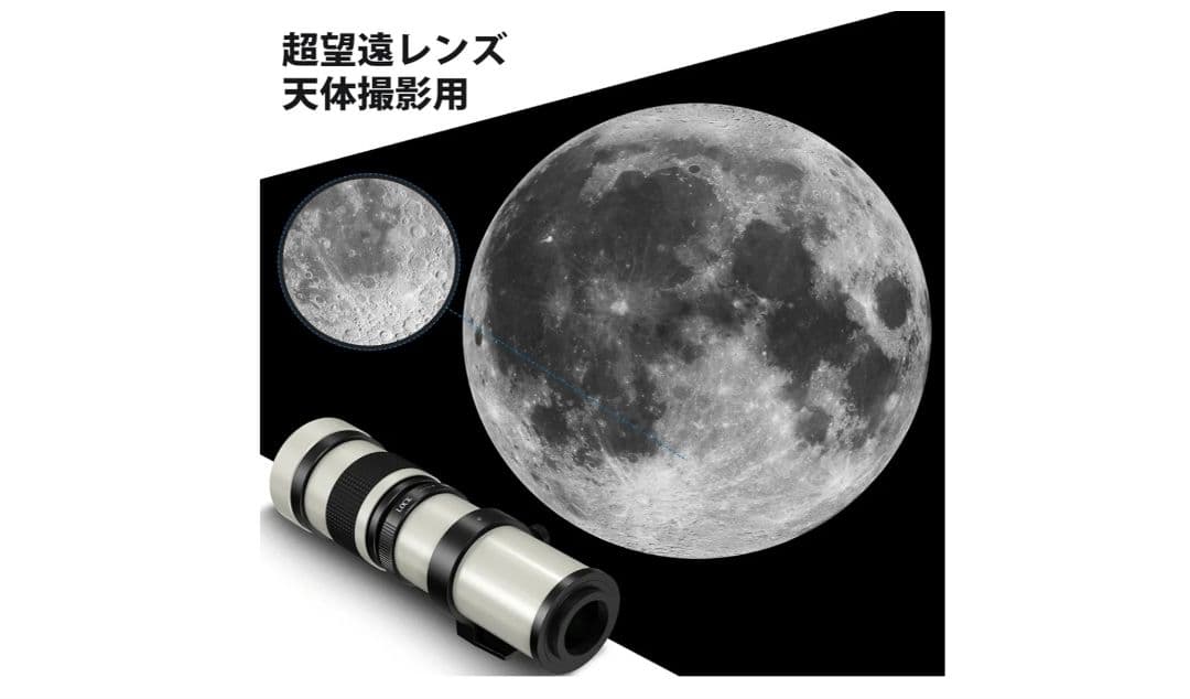 望遠ズームレンズ 420-800mm　キヤノンEF/EF-S レンズ