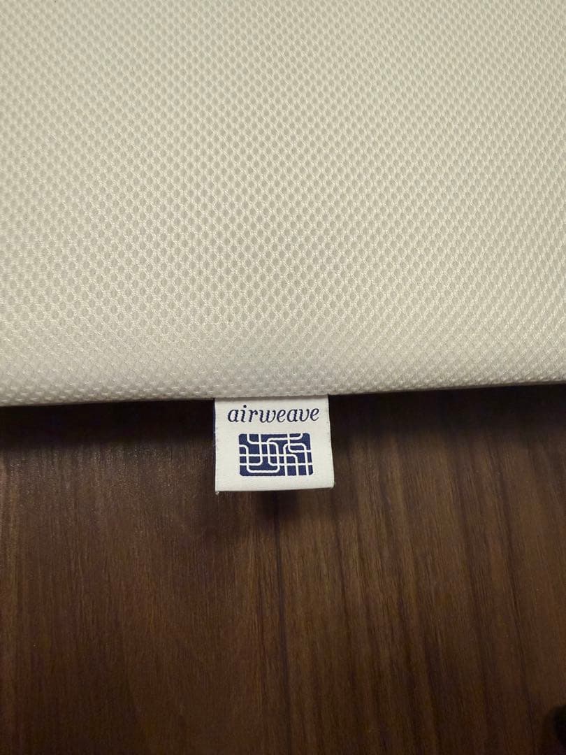 【美品】エアウィーブマットレスパッド　シングル