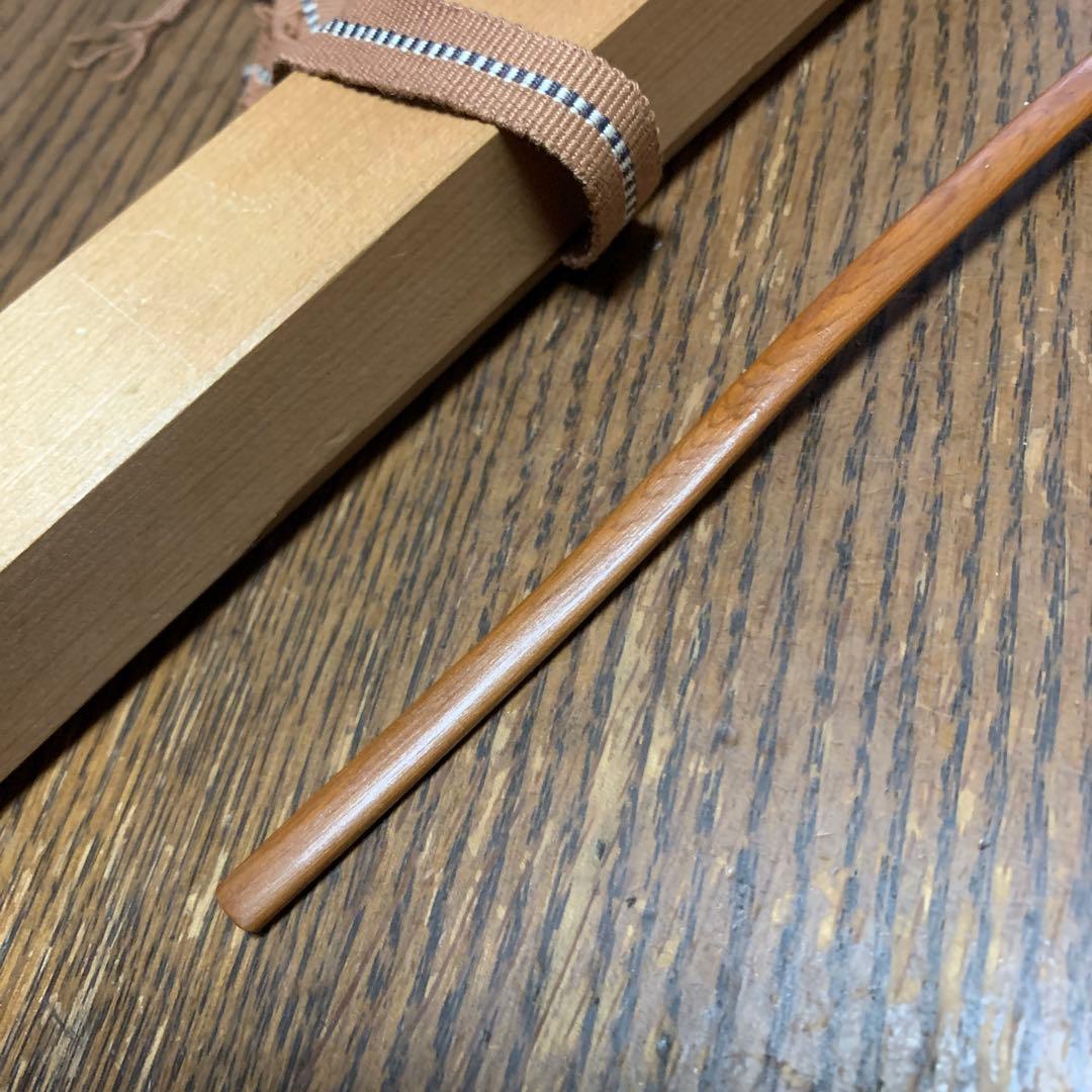 一位木製⭐️茶杓⭐️糠塚喜一郎⭐️松喜斉造⭐️共箱付⭐️蔵保管