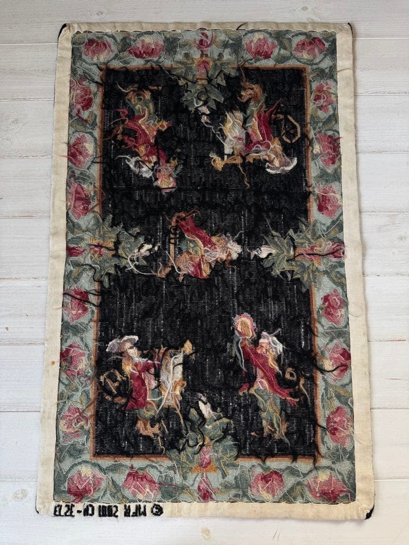 ラグ・カーペット vintage rug, 219 Aubusson