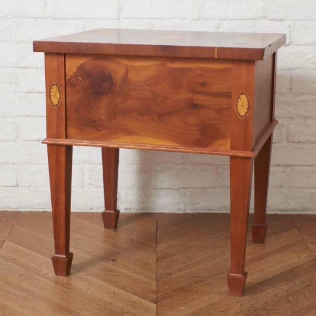 【マホガニー／アンティーク】サイドテーブル・オケージョナルテーブル