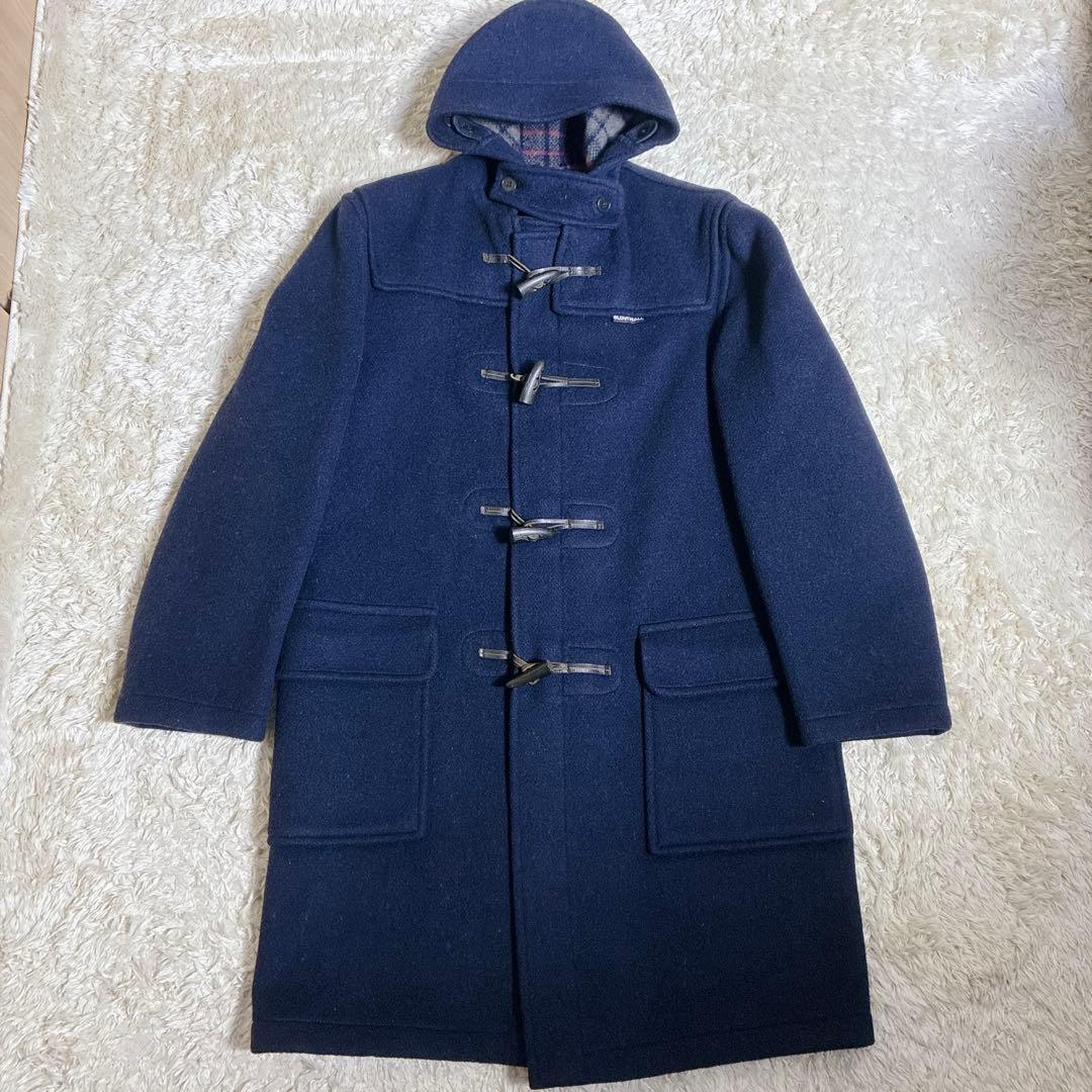 ジャケット・アウター Glover all Duffle Coat Navy Basic Wool