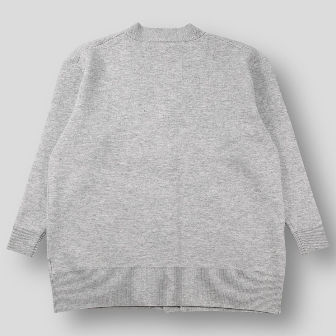 美品 MADISONBLUE 19AW ダブルフェイス Vネックカーディガン