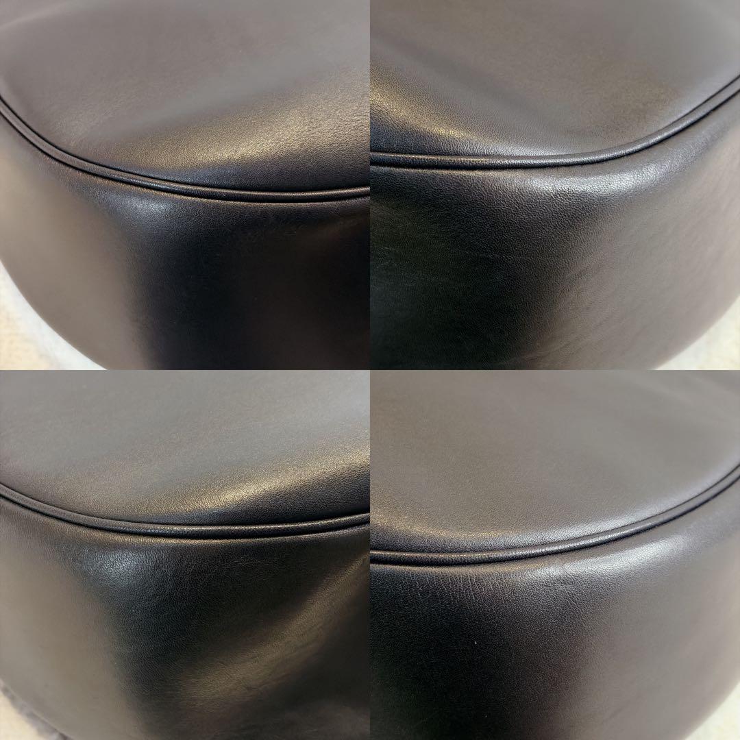 【美品】COACH コーチ ホーボー ショルダーバッグ ハンドバッグ ブラック