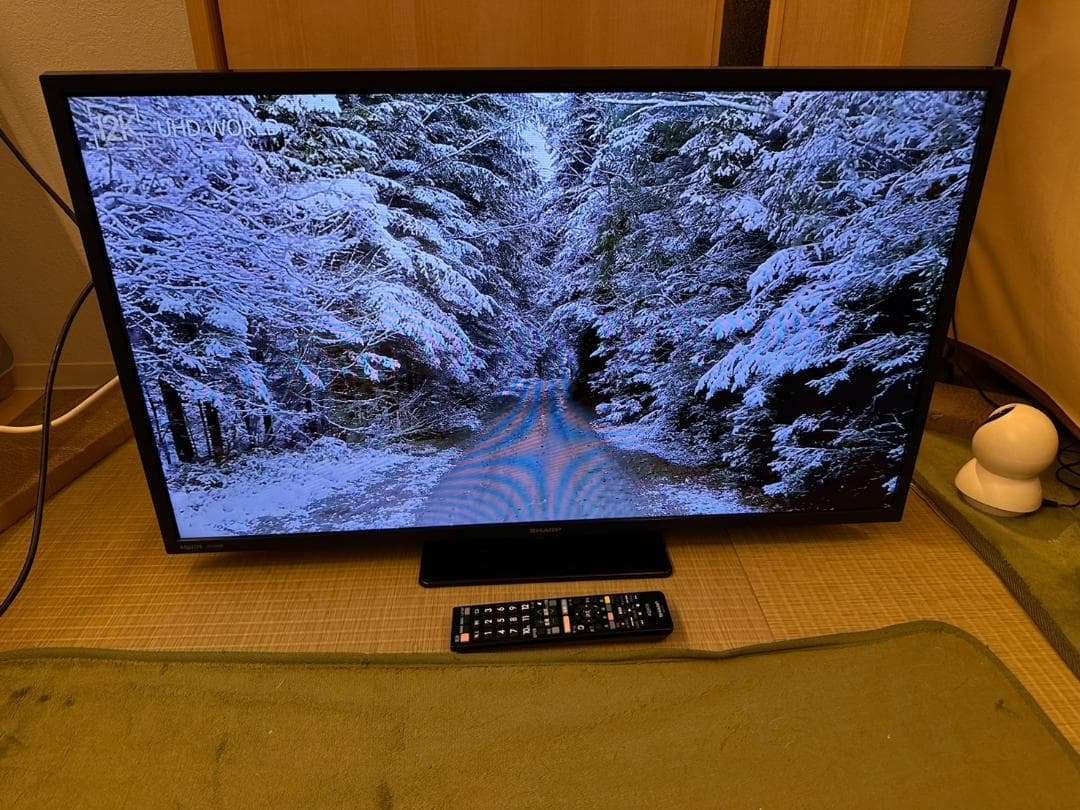 SHARP シャープ　32型　テレビ 2T-C32DE 2021年製　超美品！