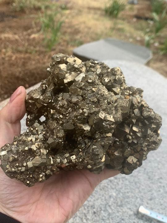 ⭐︎黄鉄鉱 パイライト クラスター ⭐︎原石 ⭐︎天然石置物 ⭐︎パワーストーン