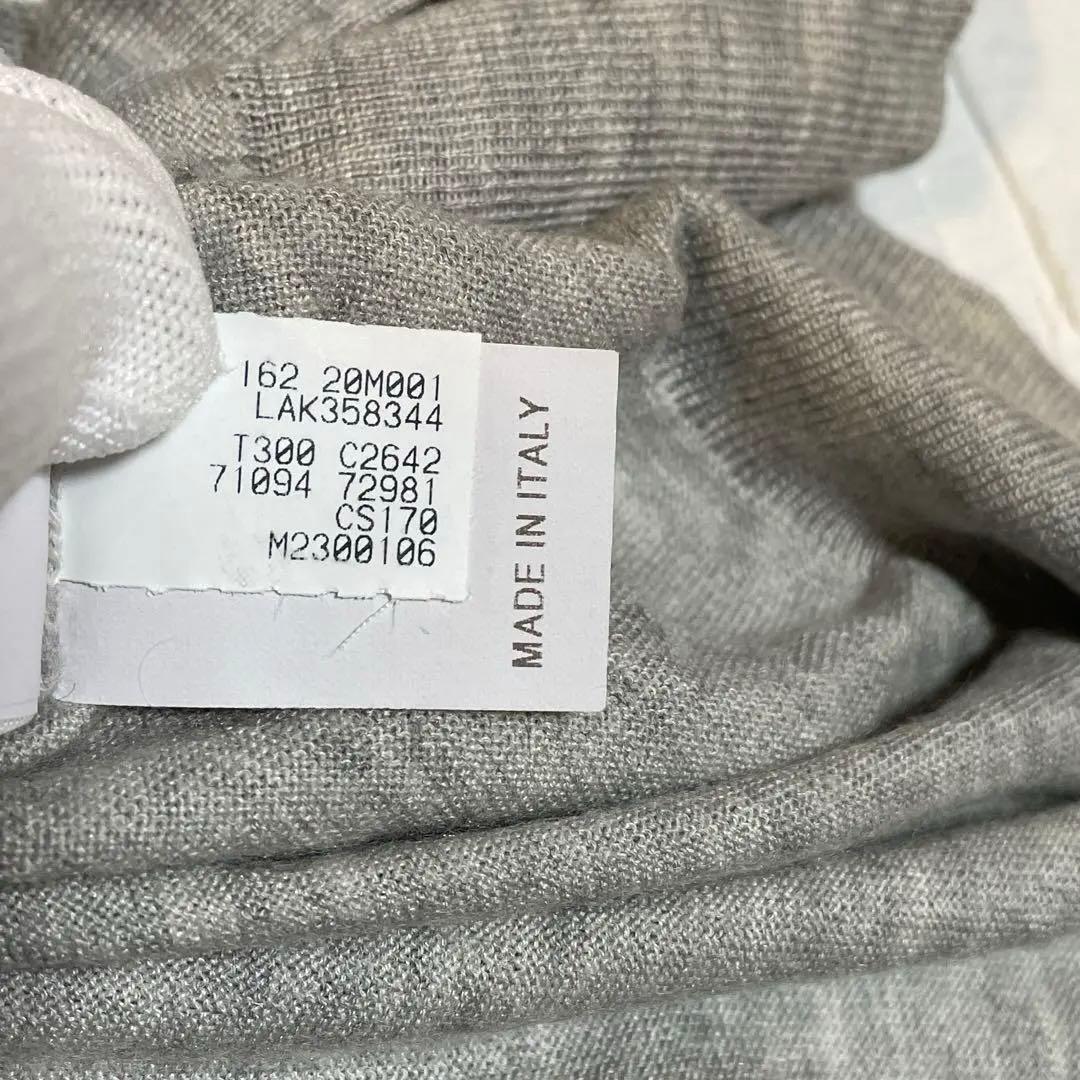 ②ブルネロクチネリ カシミヤシルク ダブルジップカーディガン ドライバーズニット