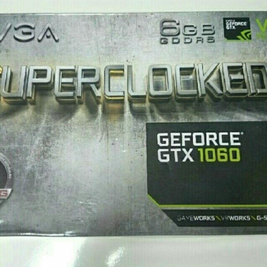 グラフィックボード・グラボ・ビデオカード GTX1060 6GB EVGA