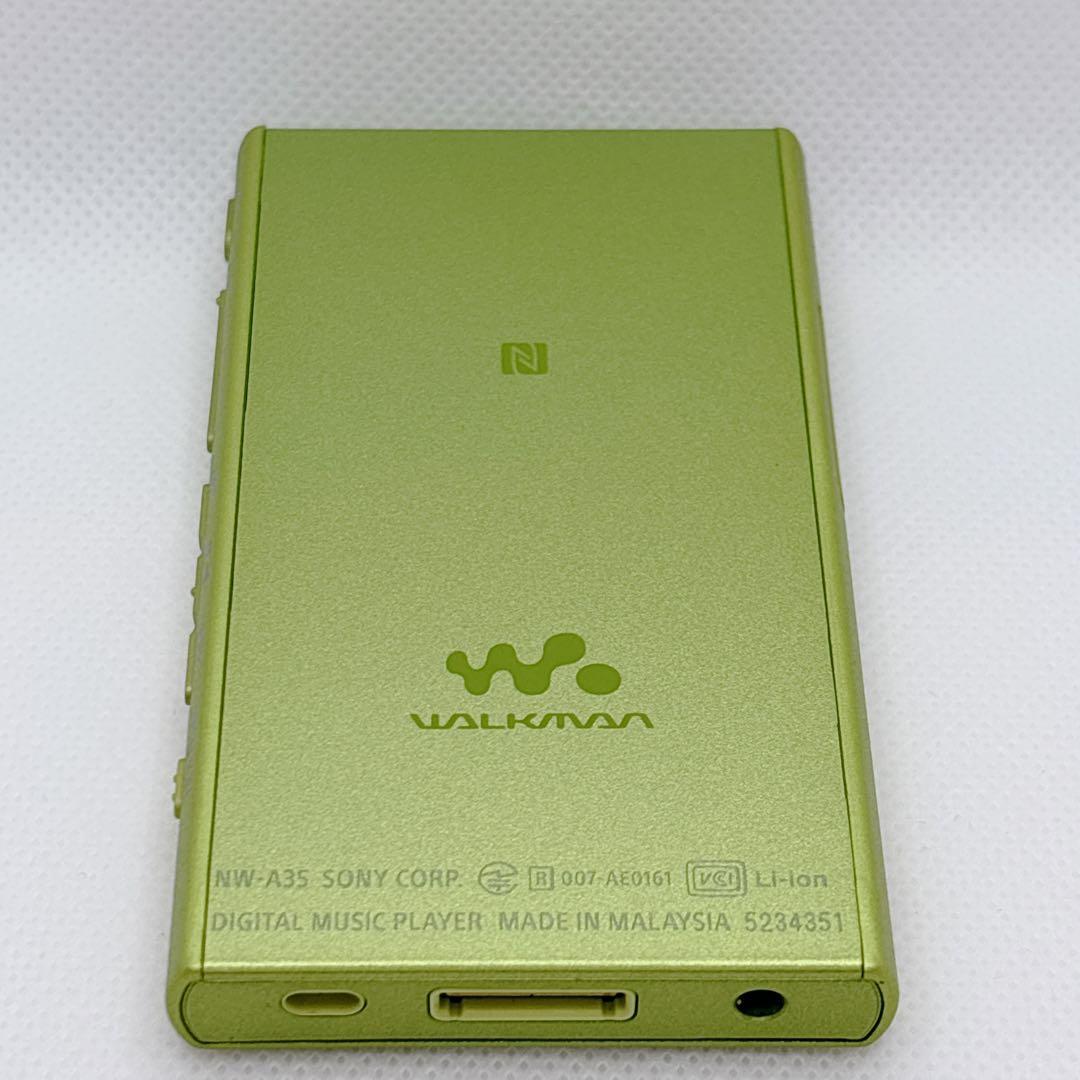 【ほぼ未使用】SONY WALKMAN NW-A35 ハイレゾ対応 イヤホン付き