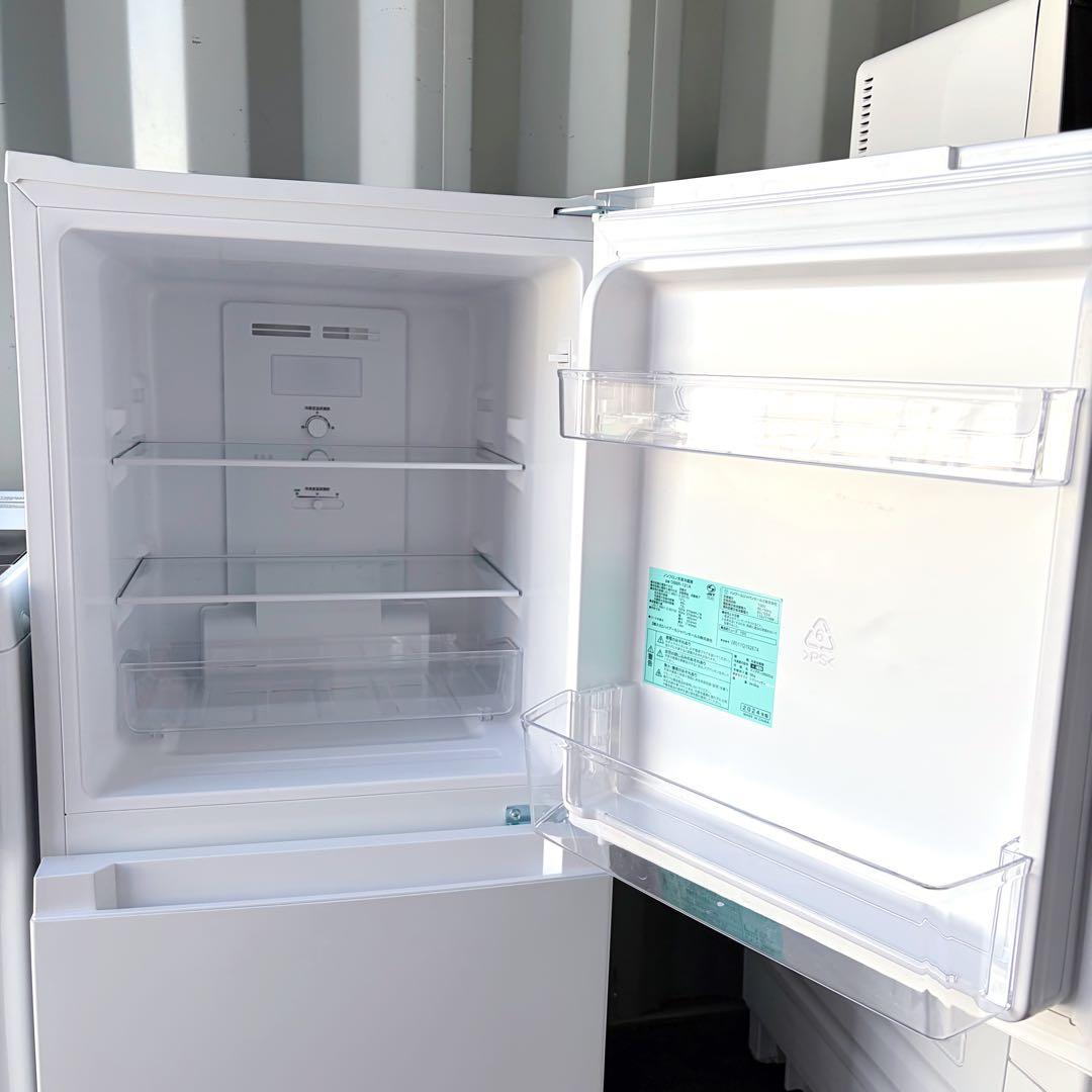 運搬取付無料！ホワイト系純正Haier冷蔵庫洗濯機2点セット！完動超美品・良品！