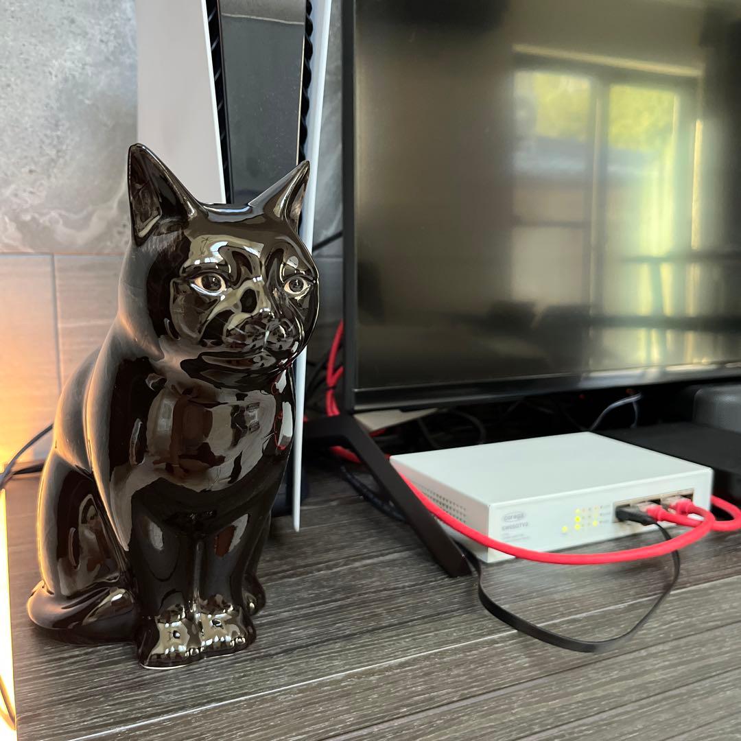 Quail Ceramics クエイル　キャット・フラワーベース L