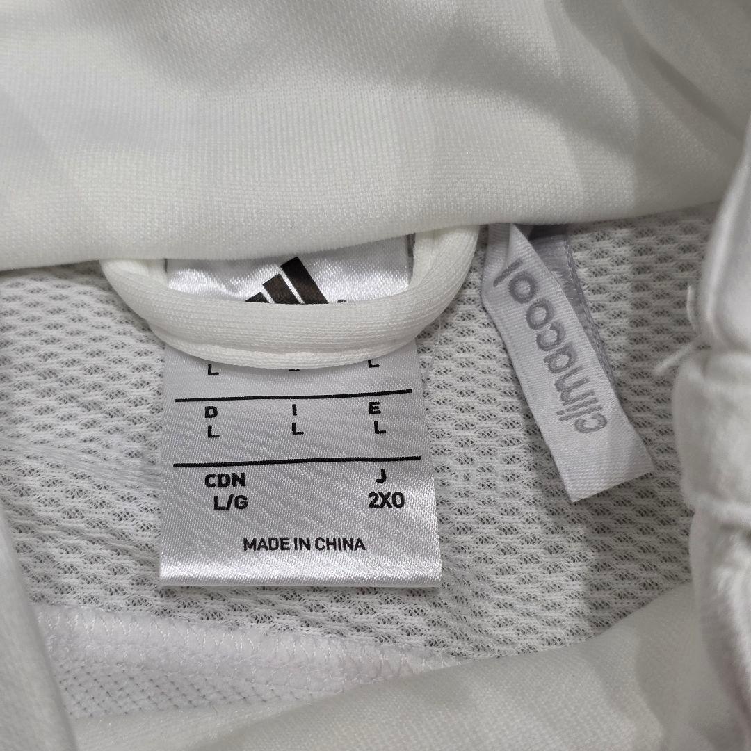 レアルマドリード　トレーニングトップ　2XO adidas　アディダス　長袖　白