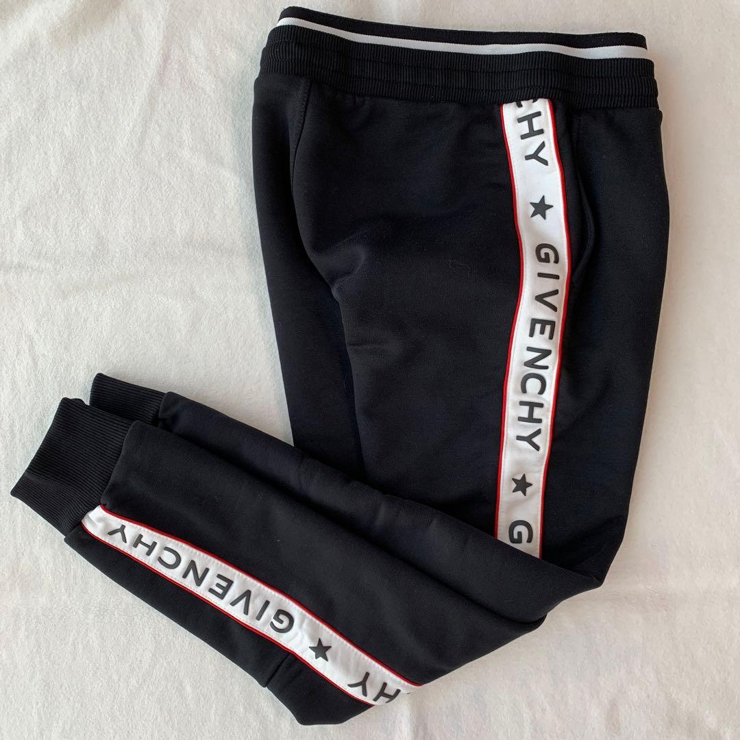 Givenchy スウェットパンツ　10A 138cm ストライプ　ロゴ
