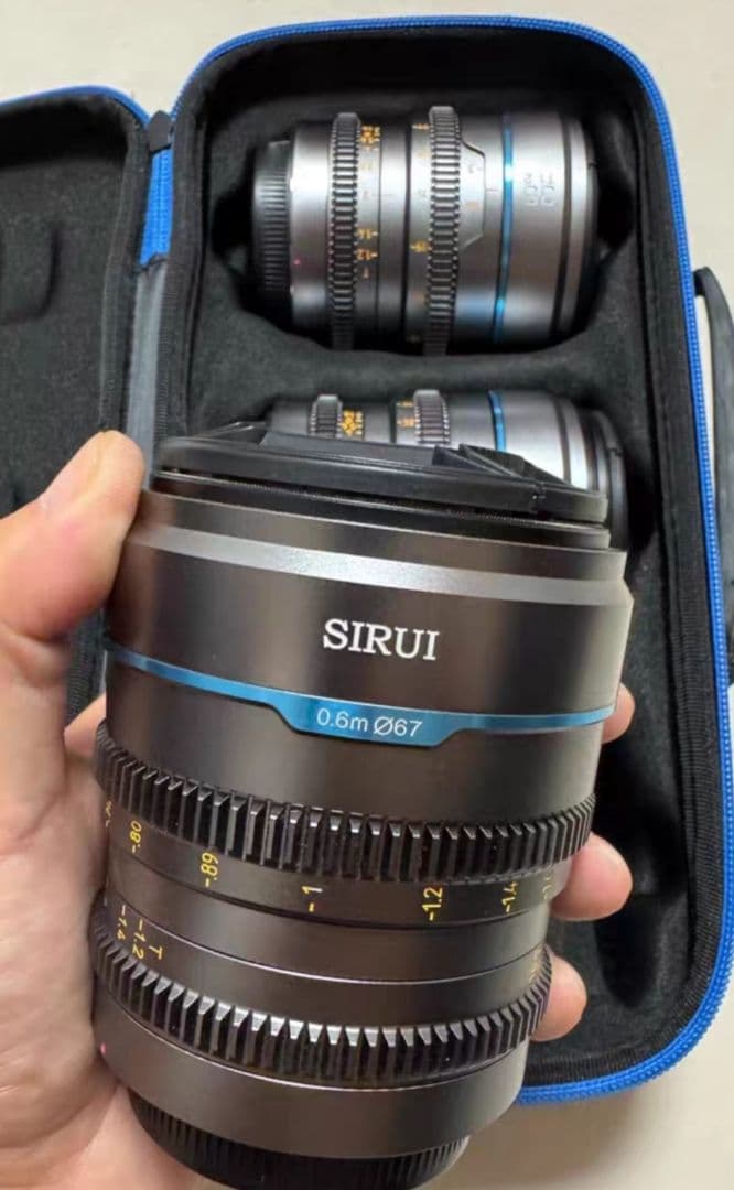 ビデオカメラ SIRUI Night Walker 24/35/55 1.2 Canon RF