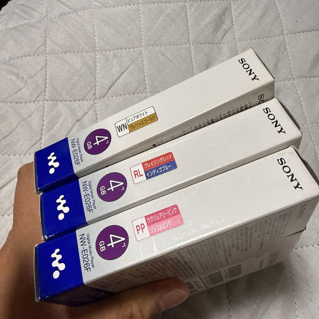 超超希少 SONY WALKMAN デッドストック 新品未開封 3個セット