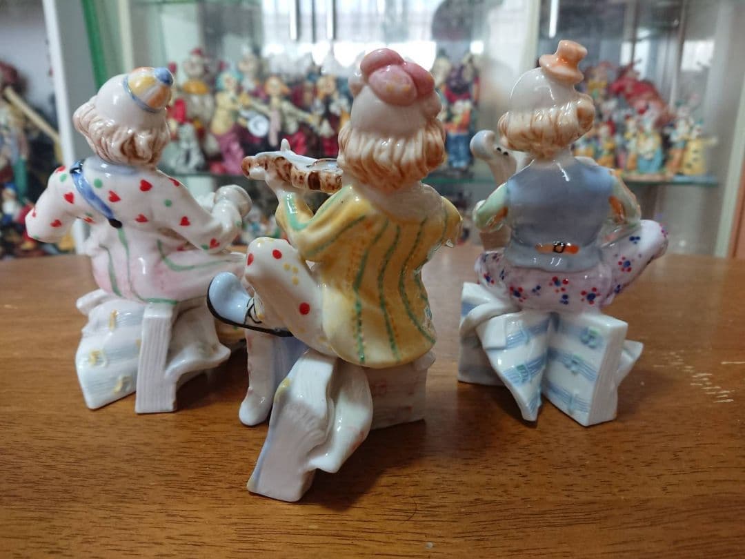 ピエロ 置物 9体セット