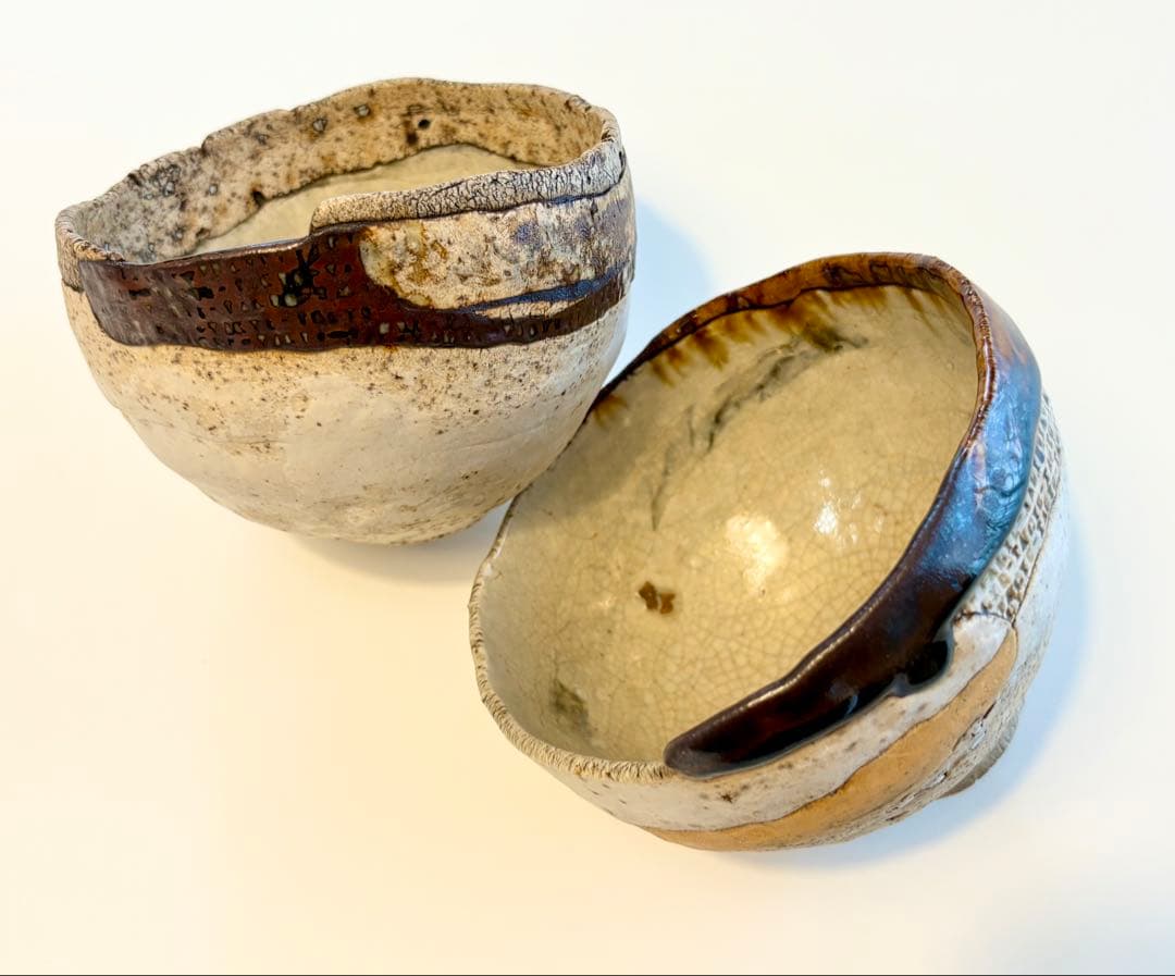 ❤︎大人気作家：中田篤さん❤︎　茶碗　2個