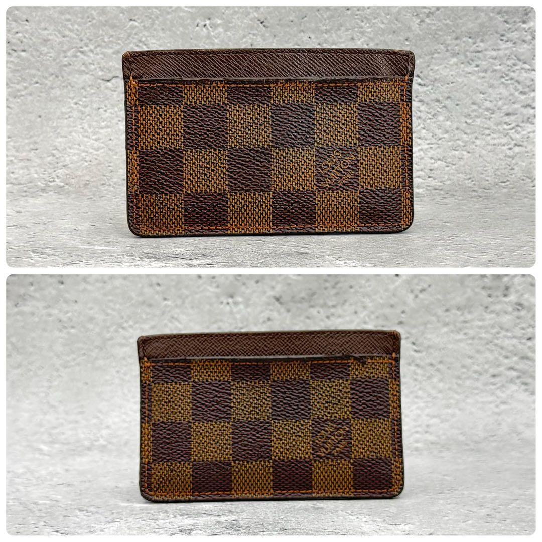 値下げ！ルイヴィトン　 名刺入れ　カードケース　ダミエ　ポルトカルト　サーンプル