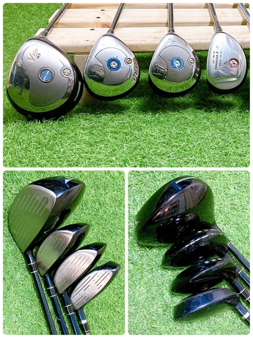 L3.ツアーステージ　初心者オススメ　メンズセット　ゴルフクラブ　右利き　13本