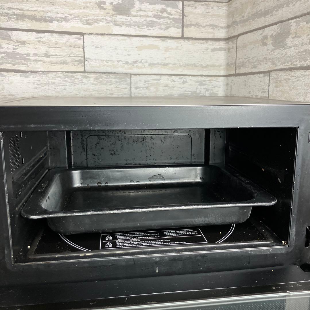 BALMUDA オーブンレンジ K04A-SU 動作確認済み 皿ガラスひび有