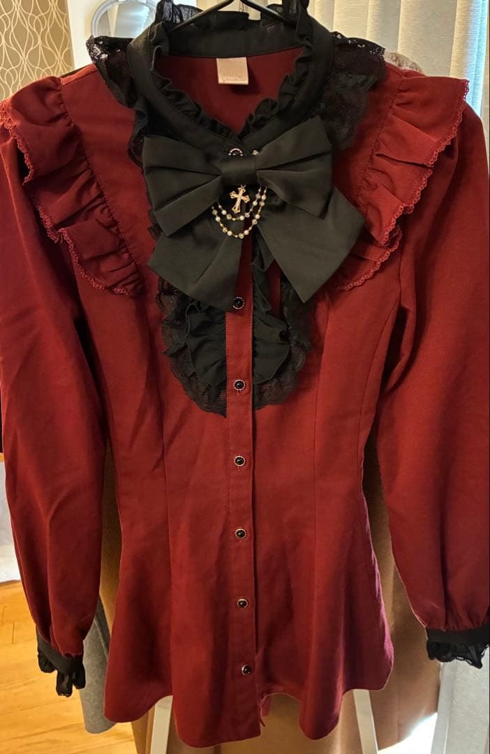 Secret Honey アクセサリーリボンレースフリルセットアップ