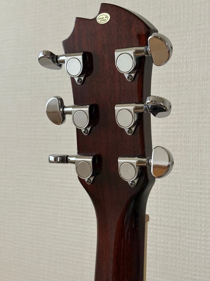 やっさん様　James J-500A トップ単板エレアコギター + ケース＋スタ