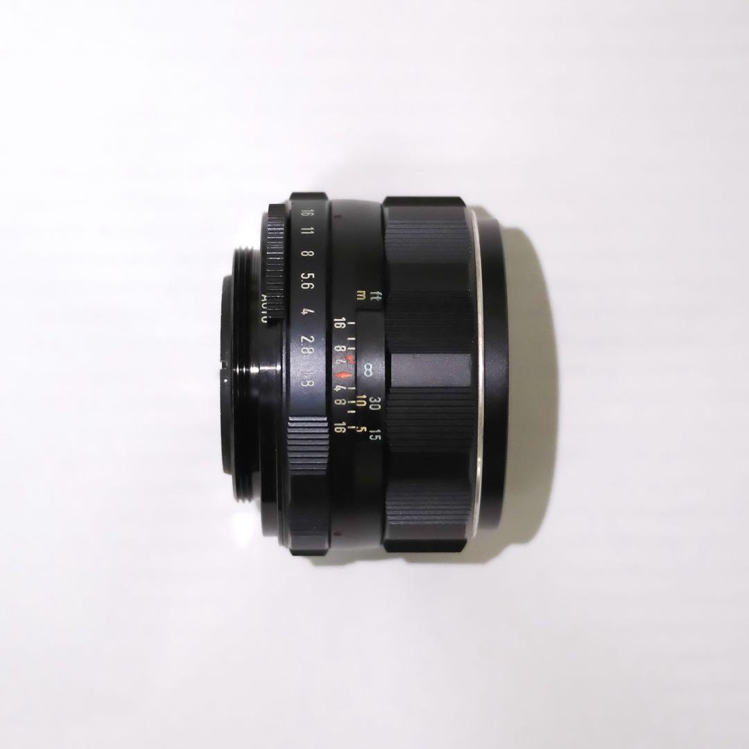 Super Takumar 55mm f1.8【M42】【最上級虹色フレア】希少