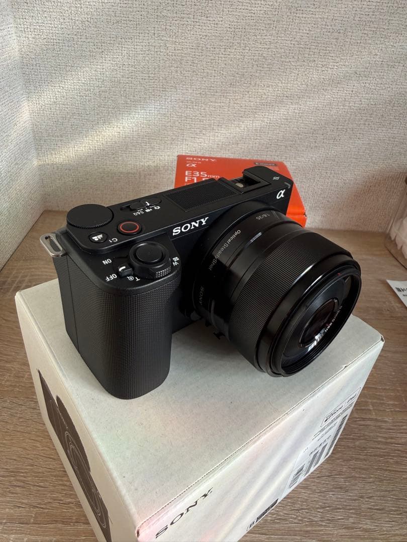 【新品】Sony ZV-E10 II + 35mm F1.8単焦点レンズ