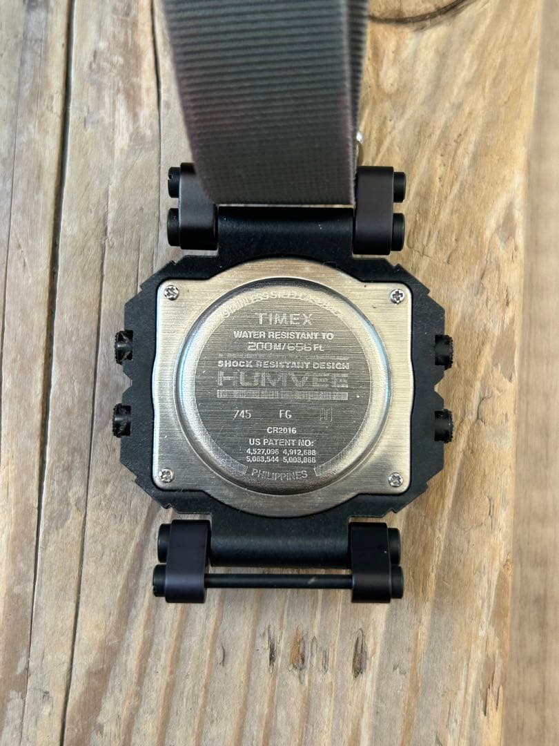 【TIMEX】HUMVEE 希少モデル インディグロライト 電池交換済み